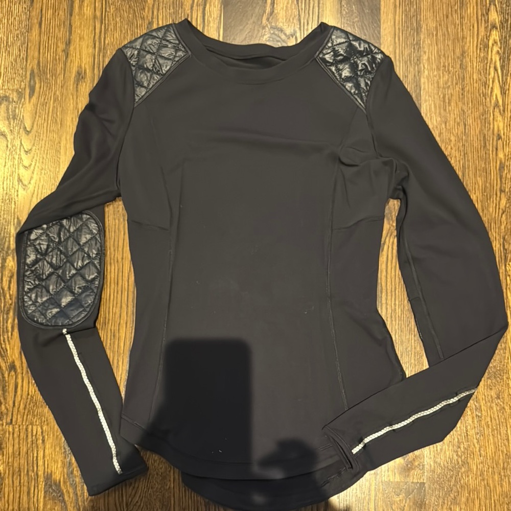 Lululemon Run: Ice Queen Long Sleeve in Black